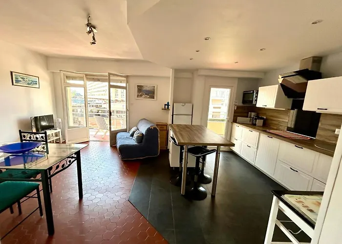 Apartmán St Cyprien Port T3 Terrasse -parking 50 M Des Plages Saint-Cyprien (Pyrenees-Orientales)